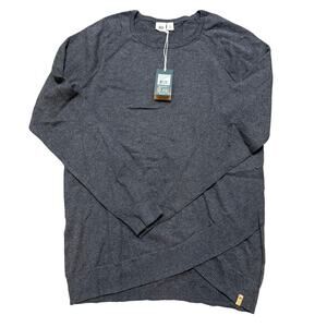 NWT TenTree Highline Cotton Acre Sweater Women’s Medium Dark Grey Heather Cotton